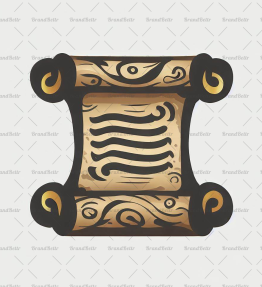 Antikes Schriftrolle